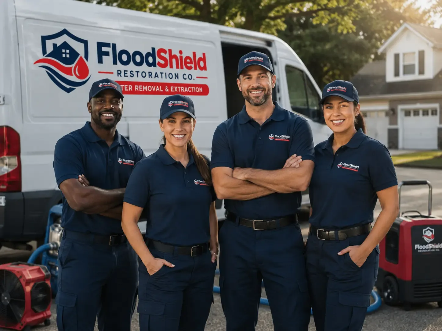 Flood Damage Restoration company in Galloway, OH